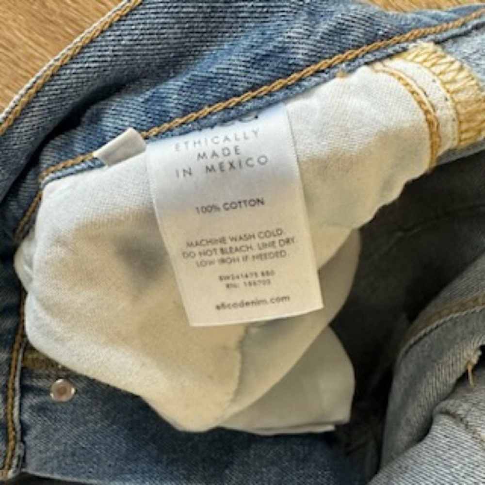 Etica Ethically Made Marley Ultra High Rise Baggy Jeans in Seaford Sz 32 NWT - Picture 9 of 11